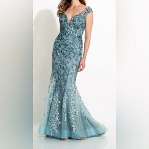 Montage by Mon Cheri M522 Gown sage